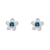 Boucles d'oreilles Gaurosa Femme Biancospino in Argent Zirconia 10511275 - 10511275